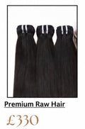 3x Premium Raw Hair 24”