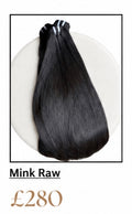 3x Mink Raw Bundles 24”